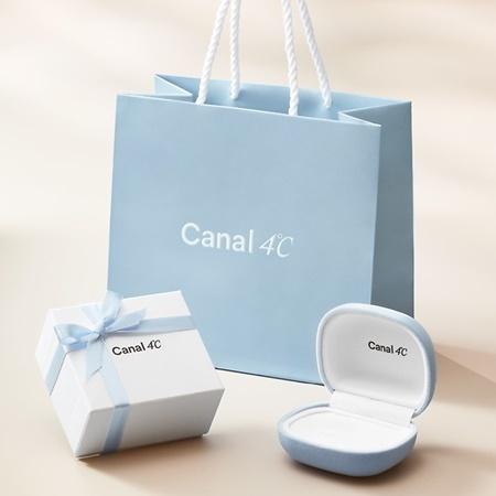 カナルヨンドシー Canal 4℃ ペアネックレス ペアネックレス キュービックジルコニアの画像