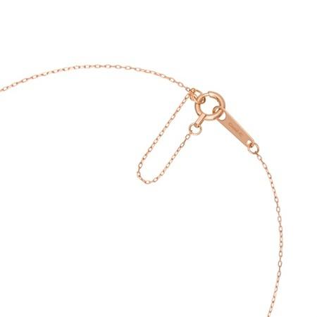 カナルヨンドシー Canal 4℃ ネックレス 【7月誕生石】 K10ピンクゴールド ネックレス ルビー トパーズの画像