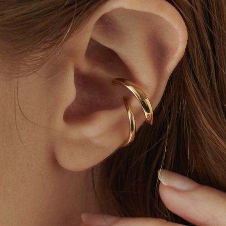 カナルヨンドシー Canal 4℃ イヤーカフ 【earjoy】 シルバー イヤーカフ/片耳用の画像