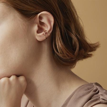 カナルヨンドシー Canal 4℃ イヤーカフ 【earjoy】 K10イエローゴールド イヤーカフ/片耳用 約16 0mm