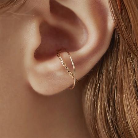 カナルヨンドシー Canal 4℃ イヤーカフ 【earjoy】 K10イエローゴールド イヤーカフ/片耳用 