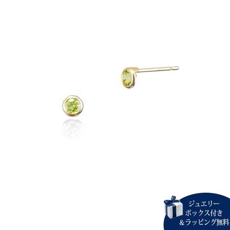 CANAL 4℃（カナルヨンドシー） ピアス 【8月誕生石】 K10イエロー
