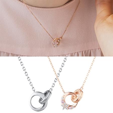 カナルヨンドシー Canal 4℃ ネックレス ペアネックレス ディズニー Disney ラプンツェル Ladies’単品 キュービックジルコニアの画像