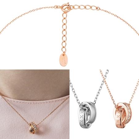 カナルヨンドシー Canal 4℃ ネックレス ペアネックレス ディズニー Disney シンデレラ Ladies’単品 ダイヤモンド キュービックジルコニアの画像