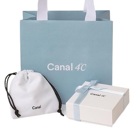 カナルヨンドシー Canal 4℃ シルバー イヤリング キュービックジルコニアの画像