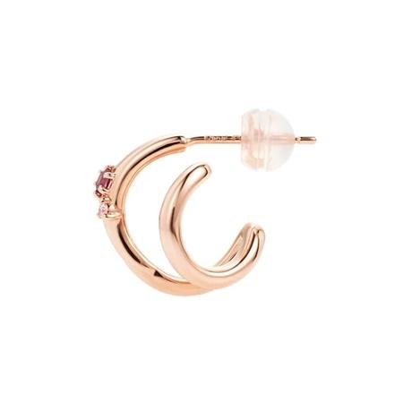 カナルヨンドシー Canal 4℃ ピアス シルバーピアス ロードライトガーネット キュービックジルコニア_1