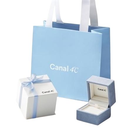 カナルヨンドシー Canal 4℃ アクセサリー シルバー ネックレス アメシスト/キュービックジルコニアの画像