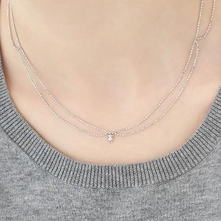 【送料無料】【ラッピング無料】カナルヨンドシー Canal 4℃ カナル4℃ シルバー ネックレス キュービックジルコニア_4