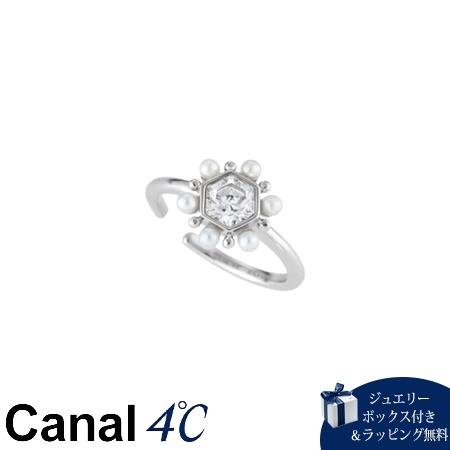 【送料無料】【ラッピング無料】カナルヨンドシー Canal 4℃ カナル4℃ Winter Collection シルバー カフリング 淡水パール