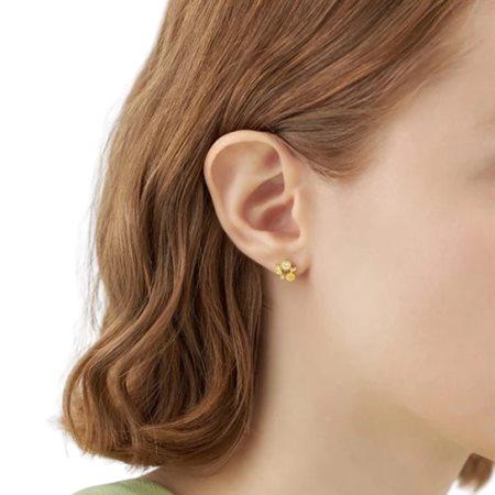 【送料無料】【ラッピング無料】カナルヨンドシー Canal 4℃ カナル4℃ 2025 MIMOSA Collection シルバー ピアス シトリン/ペリドットの画像