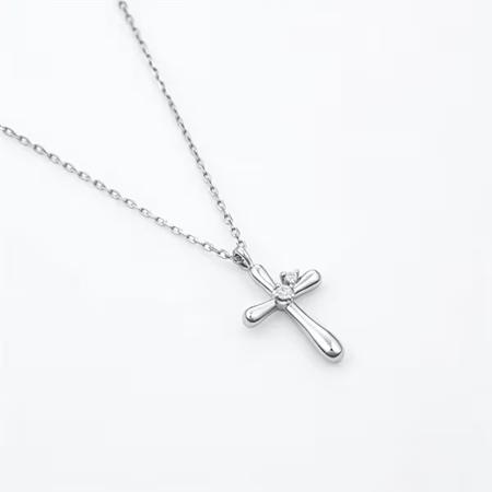 【送料無料】【ラッピング無料】カナルヨンドシー Canal 4℃ カナル4℃ Silver Diamond シルバー ネックレス ダイヤモンド/キュービックジルコニアの画像