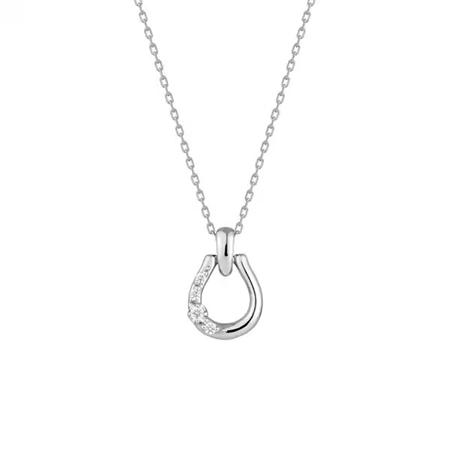 【送料無料】【ラッピング無料】カナルヨンドシー Canal 4℃ カナル4℃ Silver Diamond シルバー ネックレス ダイヤモンド/キュービックジルコニアの画像