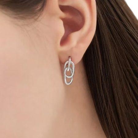 カナルヨンドシー Canal 4℃ カナル4℃ ピアス シルバー  レディースの画像