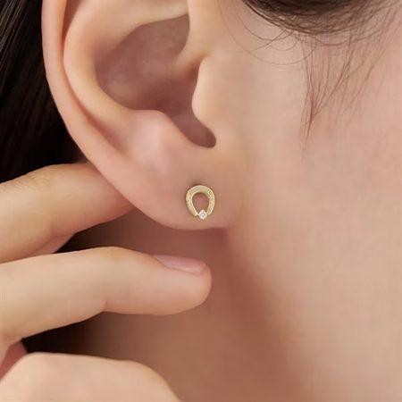 CANAL 4℃（カナルヨンドシー） カナル4℃ ピアス 片耳用 K10イエロー 