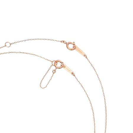 カナルヨンドシー Canal 4℃ カナル4℃ ネックレス シルバー 桜 フラワー SAKURA Collection キュービックジルコニア レディースの画像