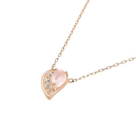 カナルヨンドシー Canal 4℃ カナル4℃ ネックレス K10ピンクゴールド 桜 