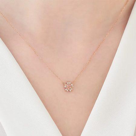 Canal4℃（カナルヨンドシー） カナル4℃ ネックレス K18ピンクゴールド