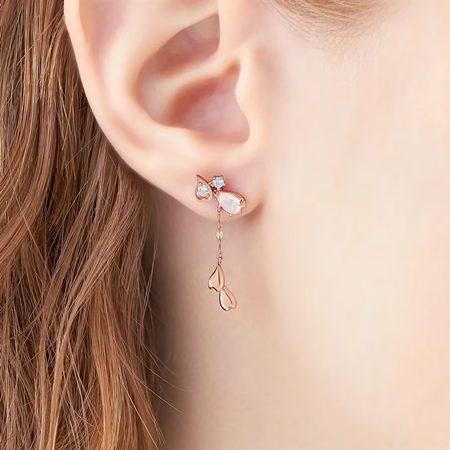 Canal4℃（カナルヨンドシー） カナル4℃ ピアス シルバー 桜 フラワー