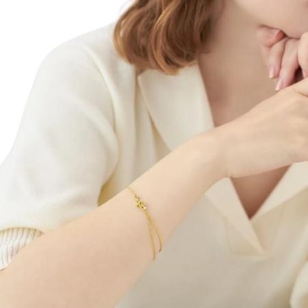 CANAL 4℃（カナルヨンドシー） カナル4℃ ブレスレット シルバー MIMOSA