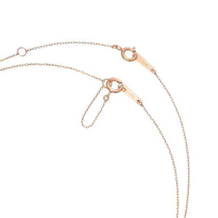 カナルヨンドシー Canal 4℃ カナル4℃ ネックレス シルバー Spring Collection ライラック 蝶 キュービックジルコニア レディースの画像