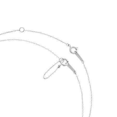 カナルヨンドシー Canal 4℃ カナル4℃ ネックレス シルバー アーリーサマーコレクション シンセティックスピネル レディースの画像