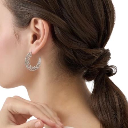 カナルヨンドシー Canal 4℃ カナル4℃ ピアス 片耳用 シルバー EARFLOW ハート 星  レディースの画像