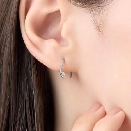 CANAL 4℃（カナルヨンドシー） カナル4℃ ピアス シルバー EARFLOW 