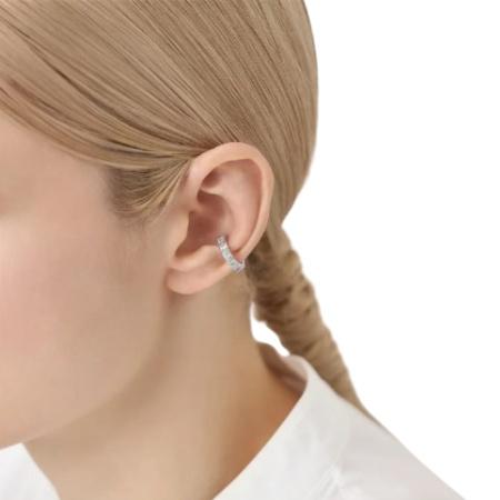 カナルヨンドシー Canal 4℃ カナル4℃ イヤーカフ シルバー EARFLOW エタニティ キュービックジルコニア レディースの画像