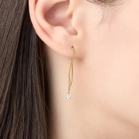 CANAL 4℃（カナルヨンドシー） カナル4℃ ピアス シルバー EARFLOW