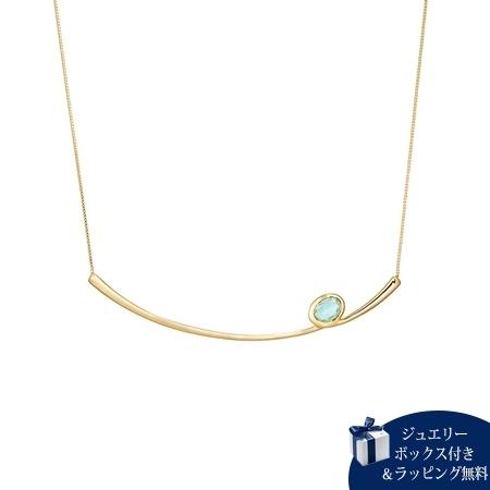 【送料無料】【ラッピング無料】ヨンドシー 4℃ K10イエローゴールド ネックレス アクアマリン