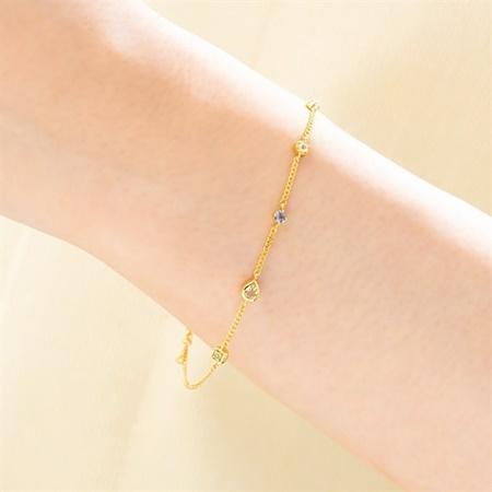 ヨンドシー 4℃ ブレスレット 【Make a Wish コレクション】 シルバー 