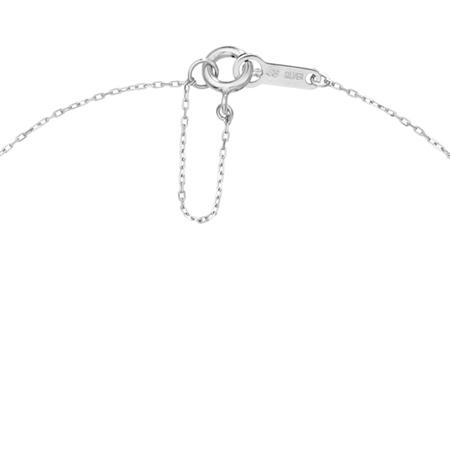 【送料無料】【ラッピング無料】ヨンドシー 4℃ シルバー ネックレス アクアマリンの画像