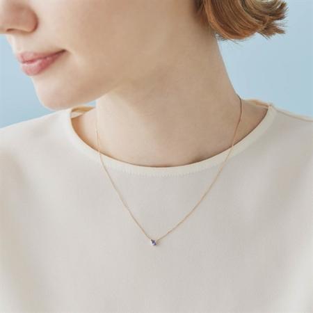 4℃ ヨンドシー 【50th Collection】 K10 4℃アクアゴールド ネックレス  