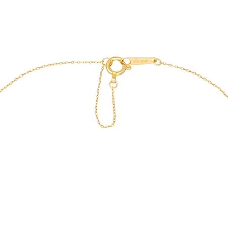 【送料無料】【ラッピング無料】ヨンドシー 4℃ EAU DOUCE４℃ K18イエローゴールド ネックレス アメシストの画像