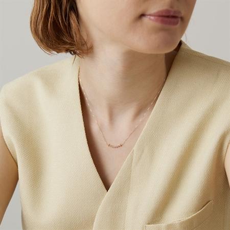 【送料無料】【ラッピング無料】ヨンドシー 4℃ EAU DOUCE４℃ K10イエローゴールド ネックレス ダイヤモンド_2