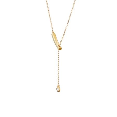 【送料無料】【ラッピング無料】ヨンドシー 4℃ EAU DOUCE４℃ K10イエローゴールド ネックレス ダイヤモンド_1