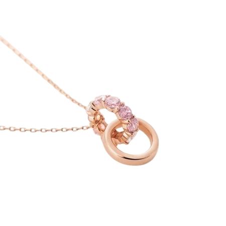 【送料無料】【ラッピング無料】ヨンドシー 4℃ シルバー ネックレス キュービックジルコニアの画像