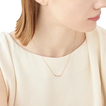 【送料無料】【ラッピング無料】ヨンドシー 4℃ 12月誕生石 シルバー ネックレス タンザナイト | 4℃ | 03