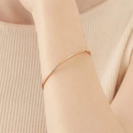 【送料無料】【ラッピング無料】ヨンドシー 4℃ シルバー バングルの画像