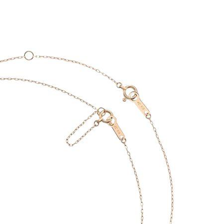 ヨンドシー 4℃ ネックレス K18ピンクゴールド ダイヤモンド レディースの画像