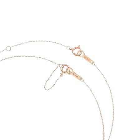 ヨンドシー 4℃ ネックレス K10ピンクゴールド 2月誕生石 限定 アメシスト レディース_2