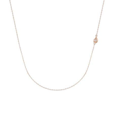 ヨンドシー 4℃ ネックレス シルバー SAKURA Collection 桜 2WAY ローズクォーツ/ホワイトトパーズ レディースの画像