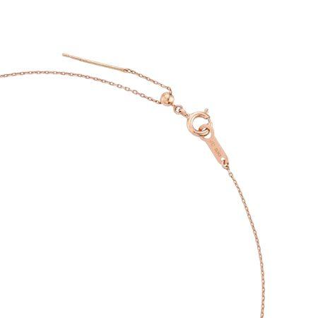 ヨンドシー 4℃ ネックレス シルバー SAKURA Collection 桜 2WAY ローズクォーツ/ホワイトトパーズ レディースの画像