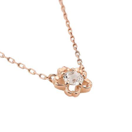4℃（ヨンドシー） ネックレス K10ピンクゴールド SAKURA Collection 桜 