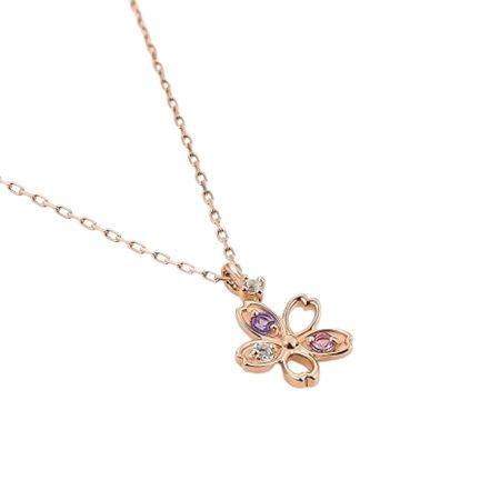4℃（ヨンドシー） ネックレス K10ピンクゴールド SAKURA Collection 桜