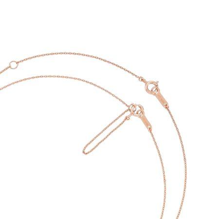 ヨンドシー 4℃ ネックレス シルバー SAKURA Collection 桜 ラリエット ホワイトトパーズ レディースの画像