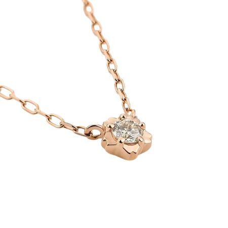 4℃（ヨンドシー） ネックレス K18ピンクゴールド SAKURA Collection 桜