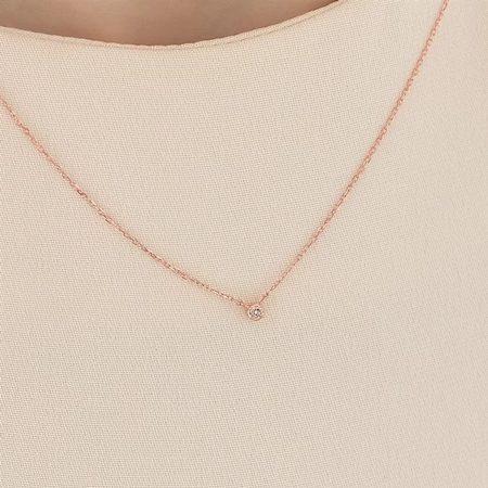 4℃（ヨンドシー） ネックレス シルバー 一粒 シンプル 定番 