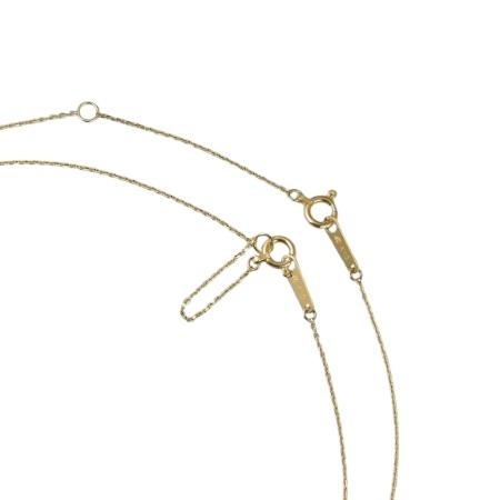 ヨンドシー 4℃ ネックレス K10イエローゴールド The Tidal お守りジュエリー ドルジーアゲート レディースの画像