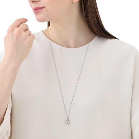 ヨンドシー 4℃ ネックレス シルバー クォーツ クォーツ レディースの画像